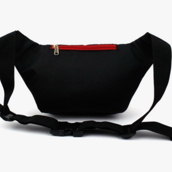 Minnie Mouse Black and Red Polka Dot fanny pack - Picture 4 of 8